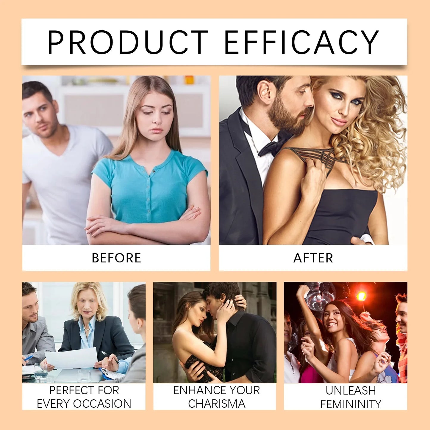 Roxelis 50ml Men Bergamot Perfume Dating Flirting Long Lasting Pheromone Fragrance Refreshing  Deodorant Charming Scent Perfume