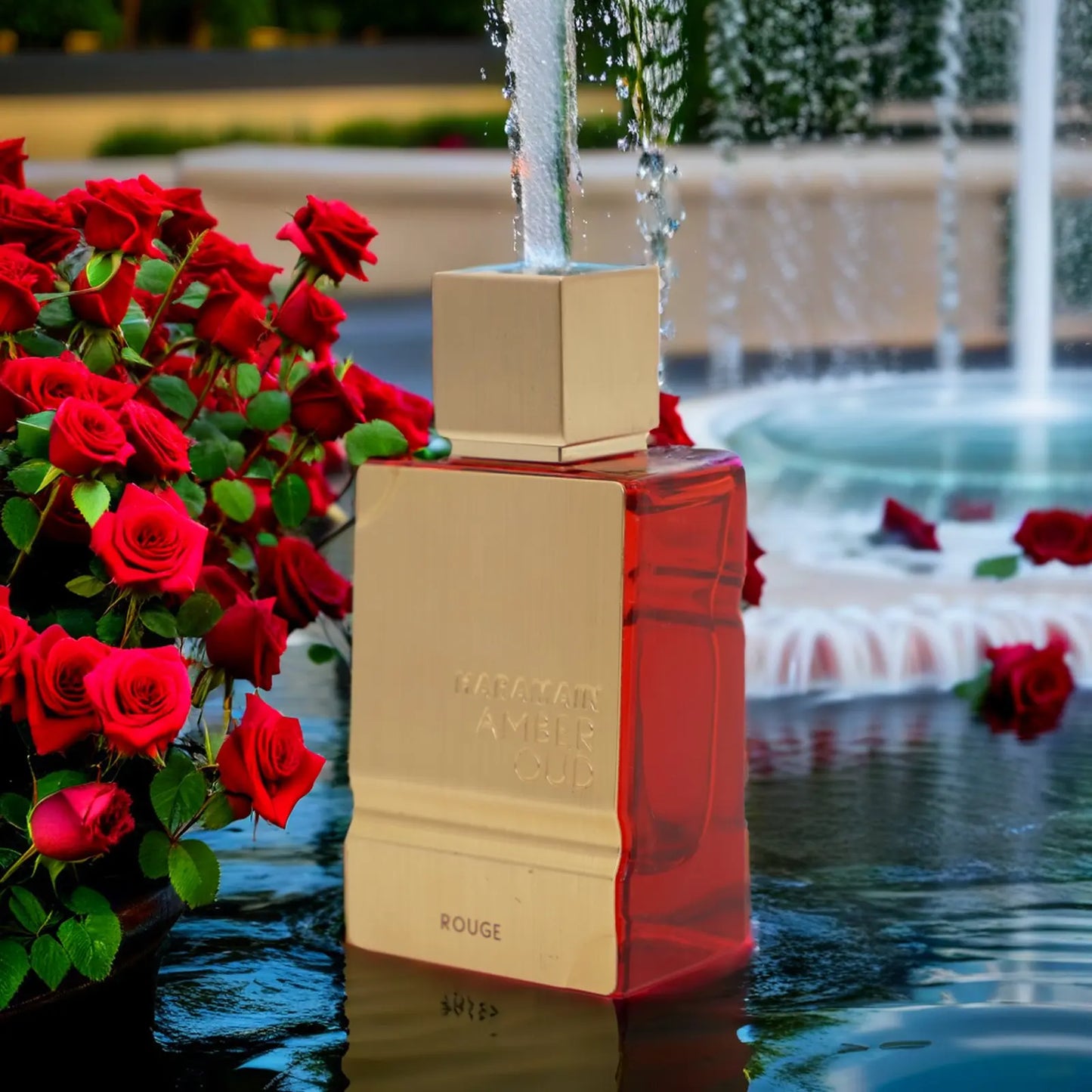Amber Rouge Cologne 2.0oz/60ml | Al Haramain Unisex EDT Spray | Long-Lasting Scent, Perfect Holiday Gift for Him/Her