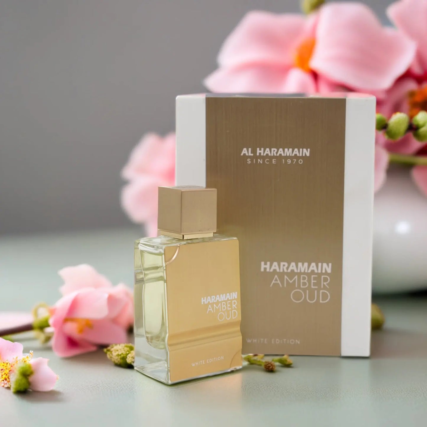 Original Brand Al HARAMAIN Amber White Edition For Men And Women Eau De Toilette Spray 2.0 OZ Long-lasting Fragrance BEST GiftS