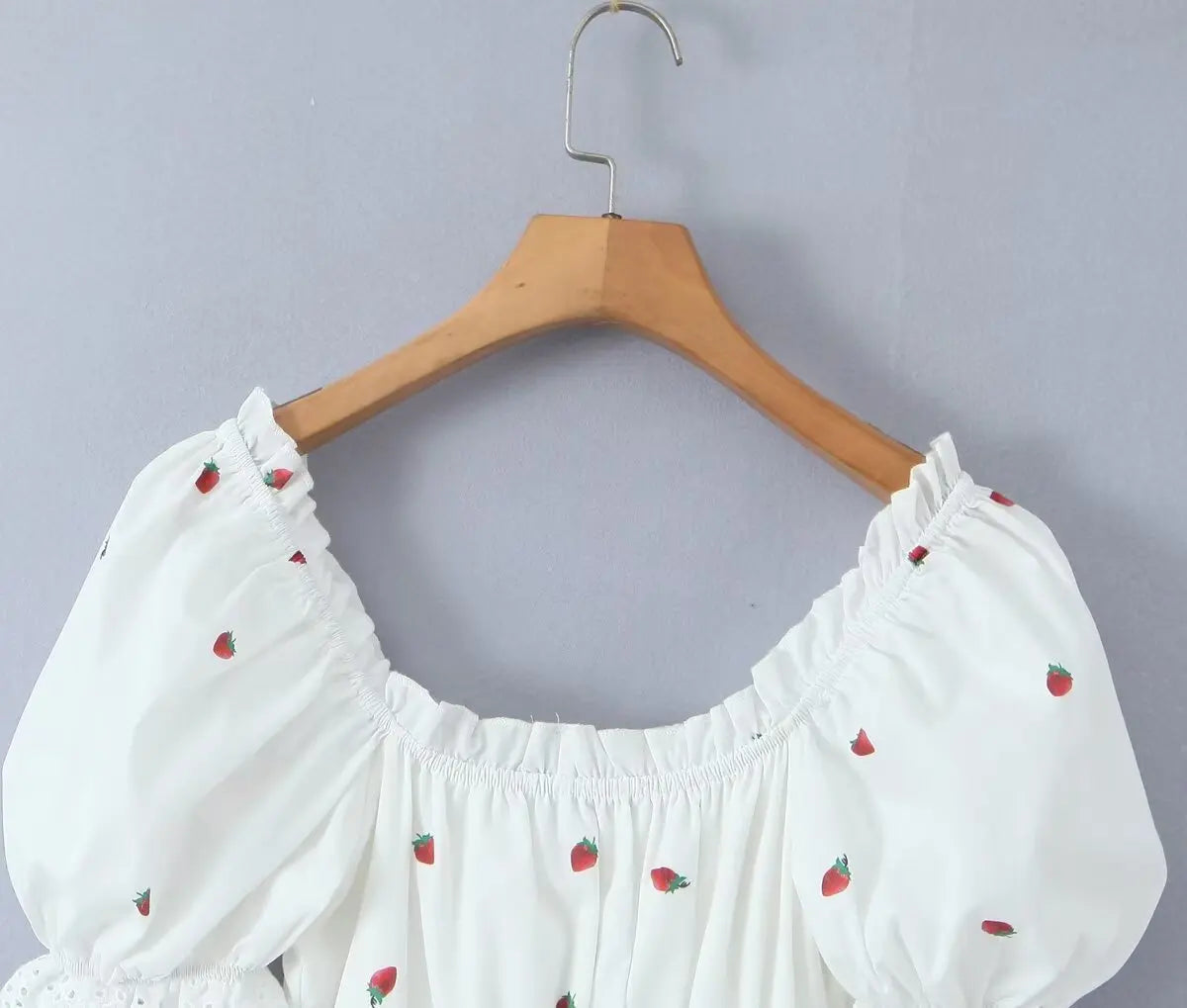 Vintage Puff Sleeve Mini Lace Dress Women Floral Printed Off Shoulder Ruffles Summer Dresses Party Elegant Square Neck Vestidos