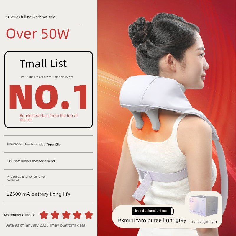 National Supplement minus 15% Miaojie R3mini Shoulder and Neck Massage Instrument Trapezoid Muscle Waist Back Neck Shoulder Neck Massager