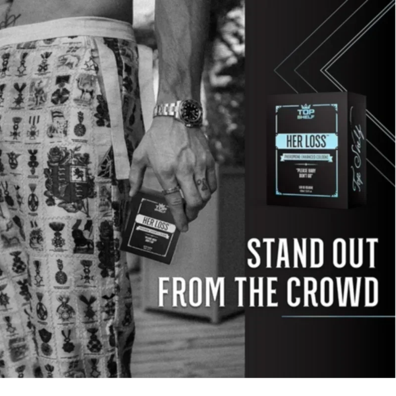 Male Pheromone Cologne Top Class Herloss Original Charm Confidence 100ml Male Dating Attract Women Temptation Lasting Perfume