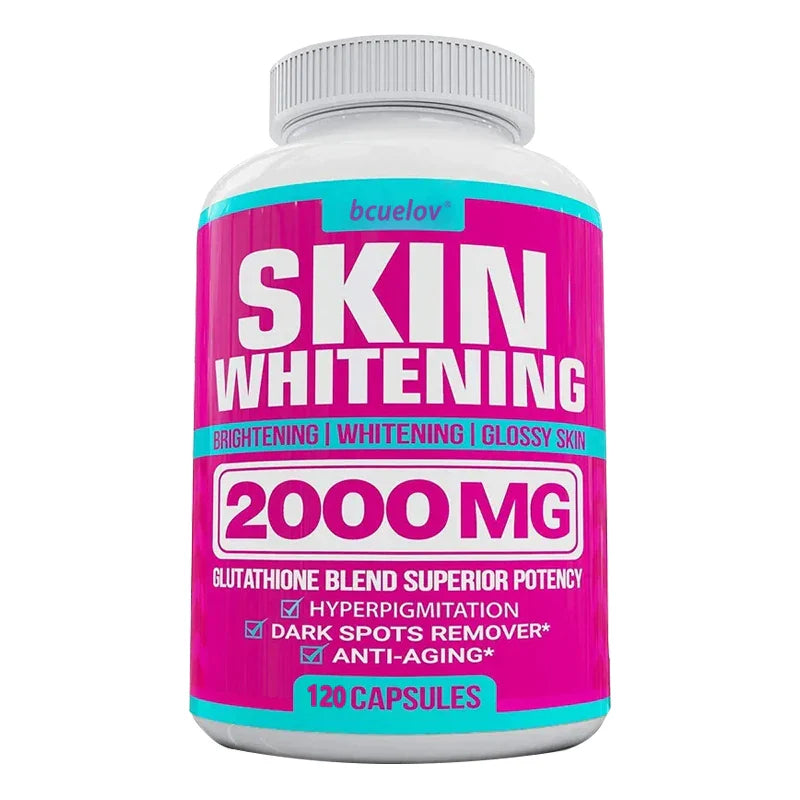 Glutathione Complex Capsules - Powerful Antioxidant, Reduces Hyperpigmentation, Alleviates Dark Spots, Moisturizes Skin