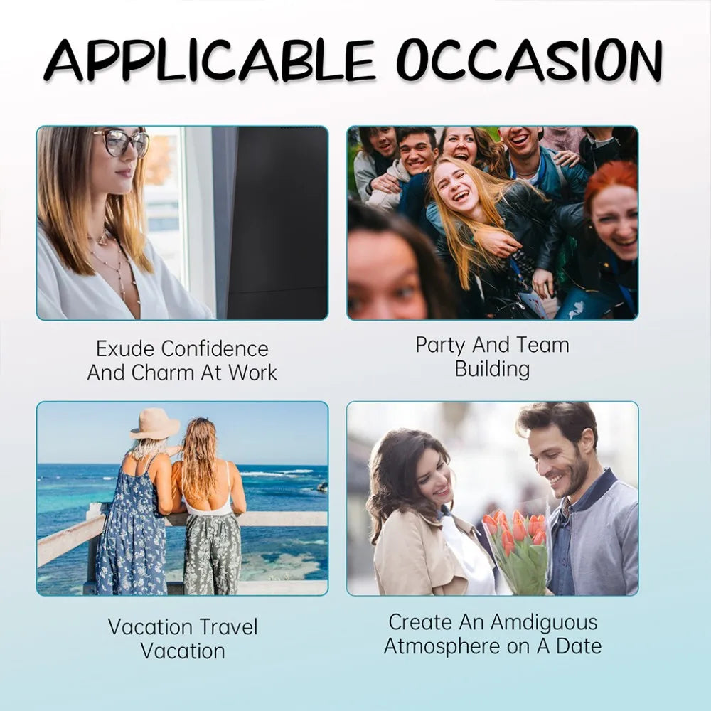 Cupid 4pcs 10ml Floral Gourmand Cologne Men and Women for Couple kit Christmas gifts pheromones perfumes for men and women