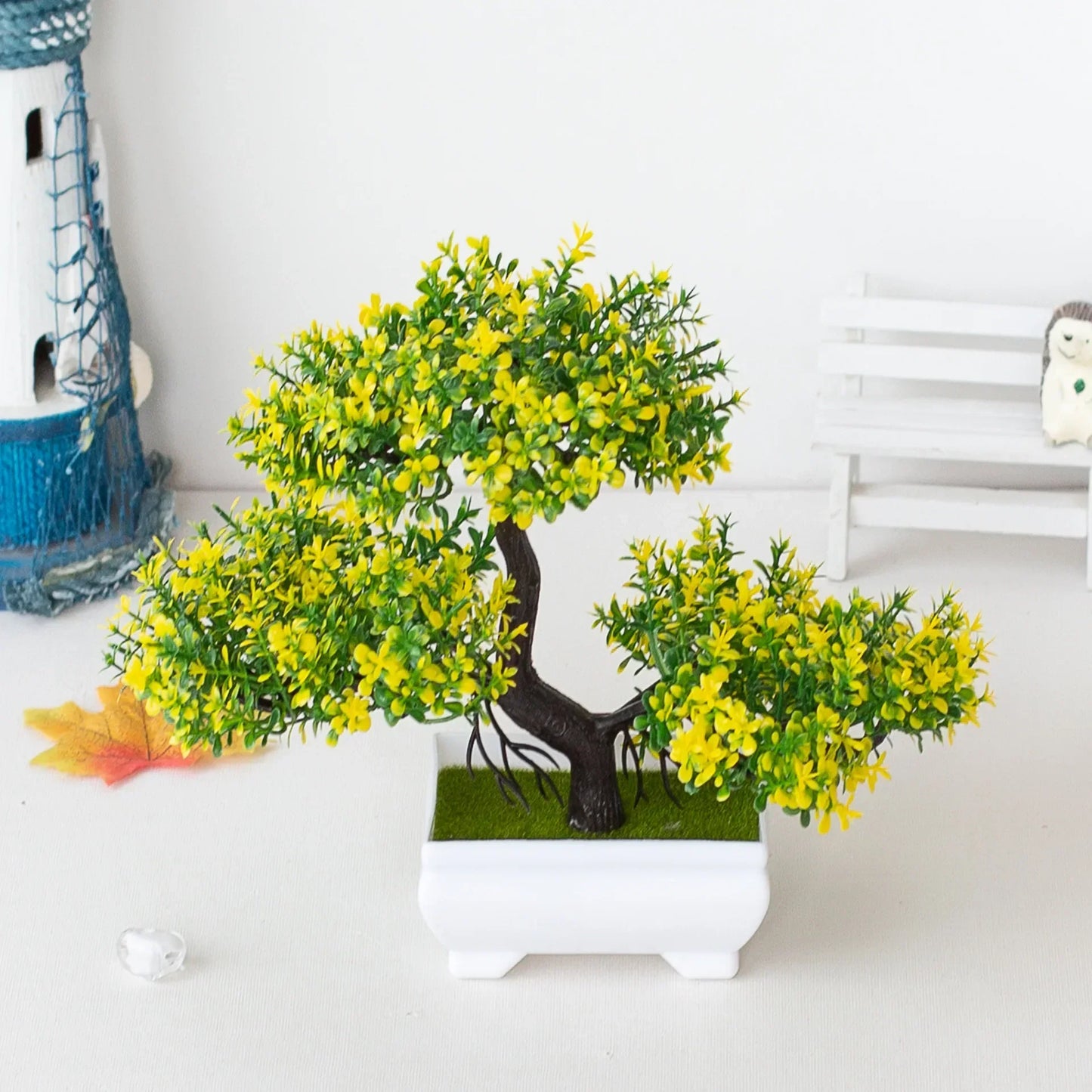 Artificial Bonsai Tree Potted Ornament