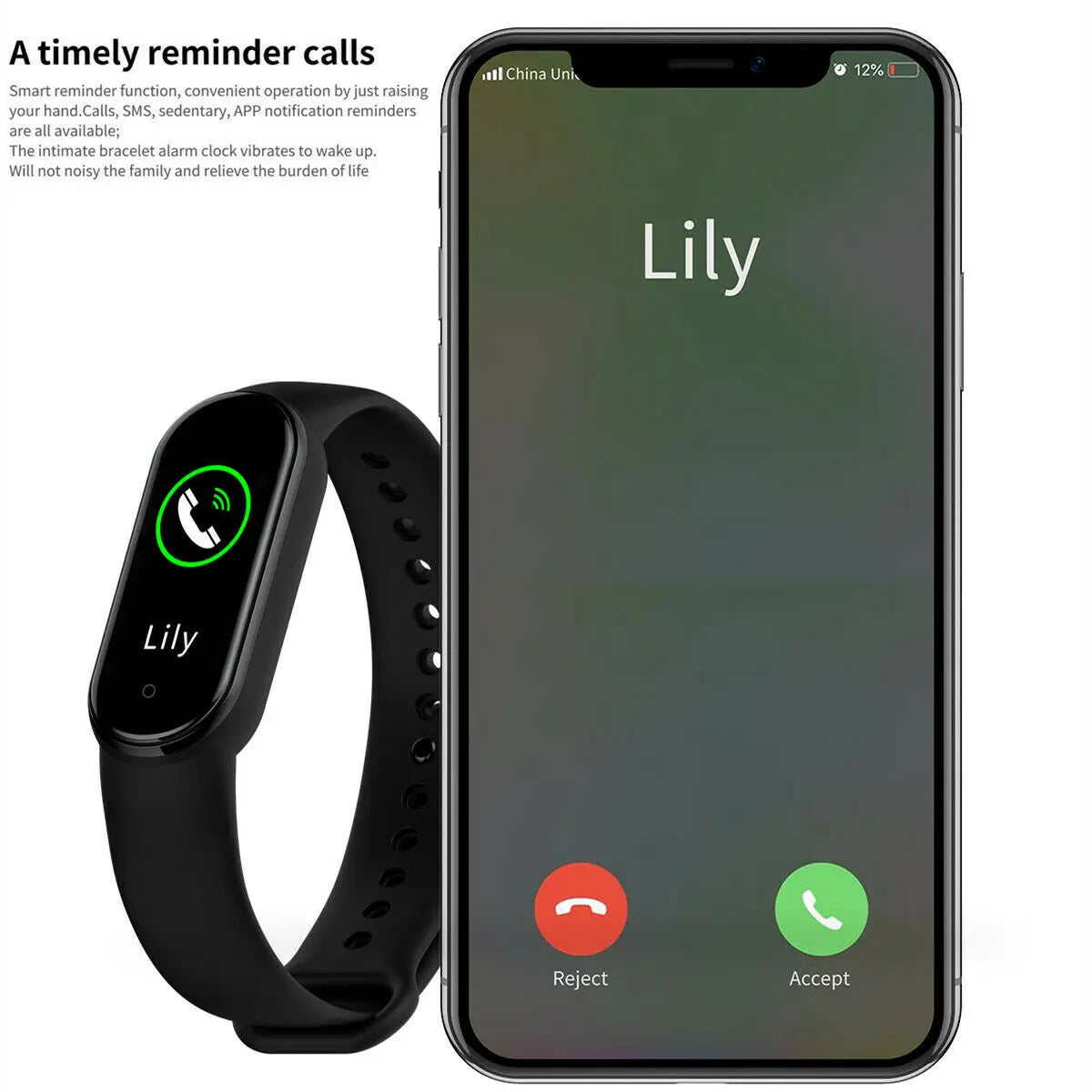 Smartwatch Movement Watch Step Bluetooth Synchronous Phone Information Smartwatch For Men And Women Students