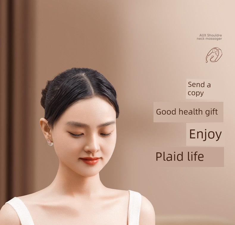 Ox Neck Massager Genuine Goods Back Waist Shoulder Spine Neck Kneading Handy Gadget Trapezius Massage Instrument