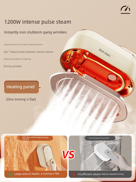 Ox Pressing Machines For Home Small Handheld Garment Steamer Steam and Dry Iron Ironing Clothes Fantastic Product Portable Iron