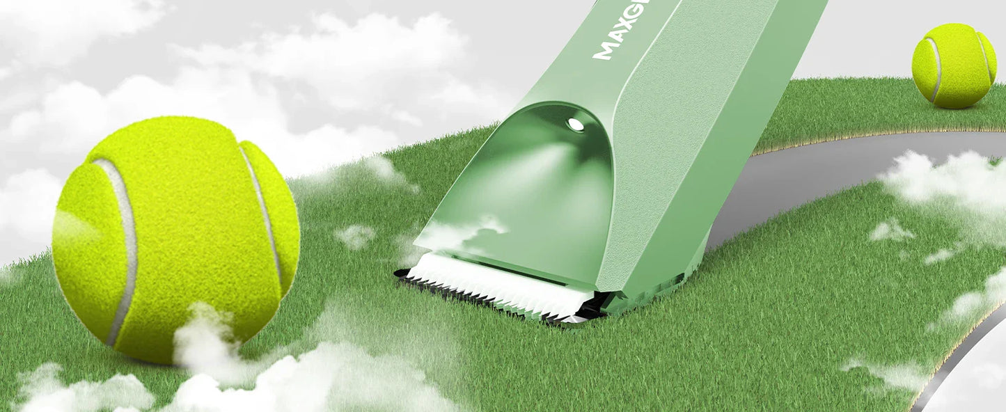 MAXGROOM Body Hair Trimmer Shaver for Men Ball Trimmer for Groin Pubic Replaceable Ceramic Blade Electric IXP7Waterproof Clipper