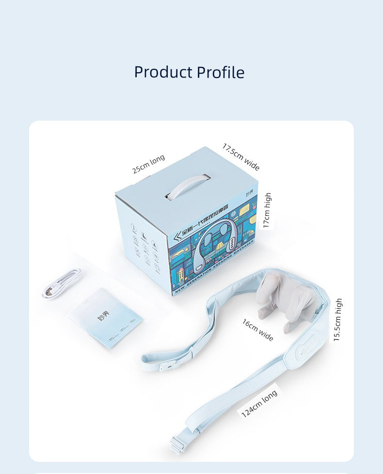 National Supplement minus 15% Miaojie R3mini Shoulder and Neck Massage Instrument Trapezoid Muscle Waist Back Neck Shoulder Neck Massager