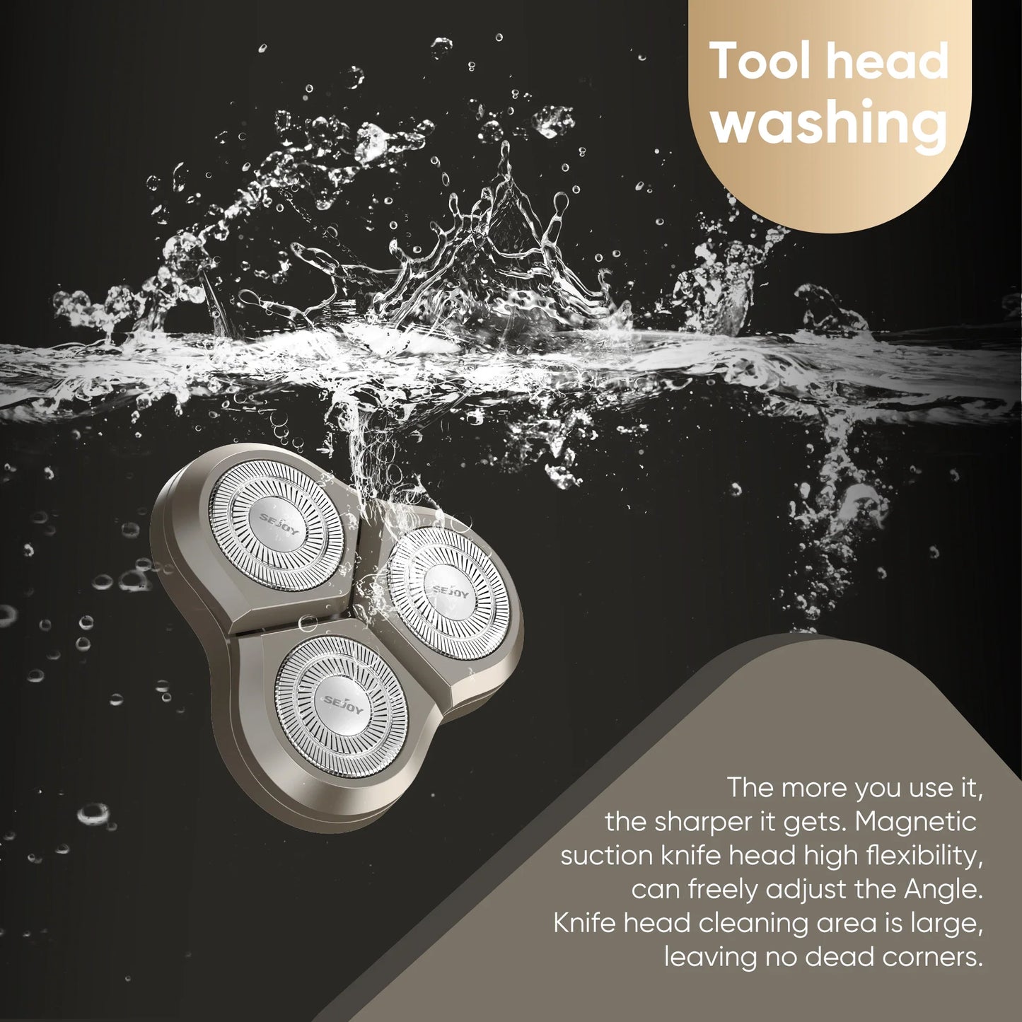 Sejoy Electric Hair Clipper for Men  5 in 1 Electric Nose Hair Trimmer Professional Cutting Machine Rechargalbe