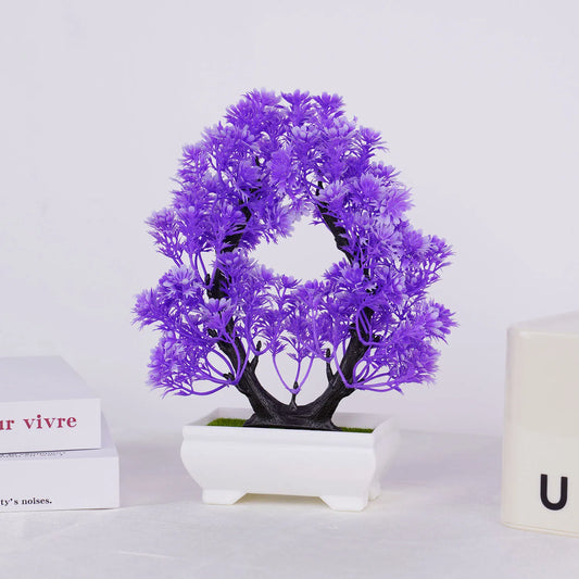 Artificial Potted Bonsai Tree Ornament