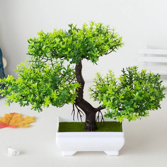 Artificial Bonsai Tree Potted Ornament
