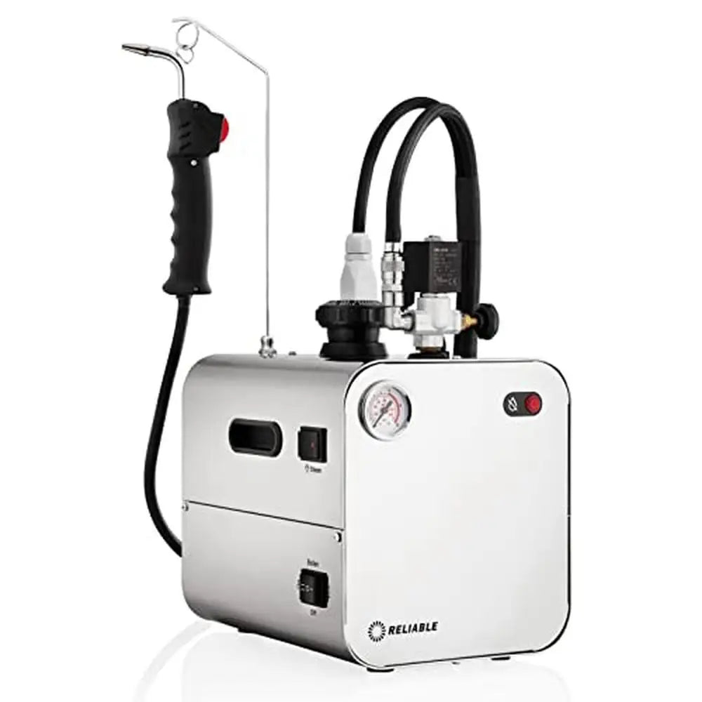 Professional Dental Steam Cleaner 2.2L Stainless Steel Boiler 3.5 Bar Pressure 1000W Heating Element Safety Systems Pressure