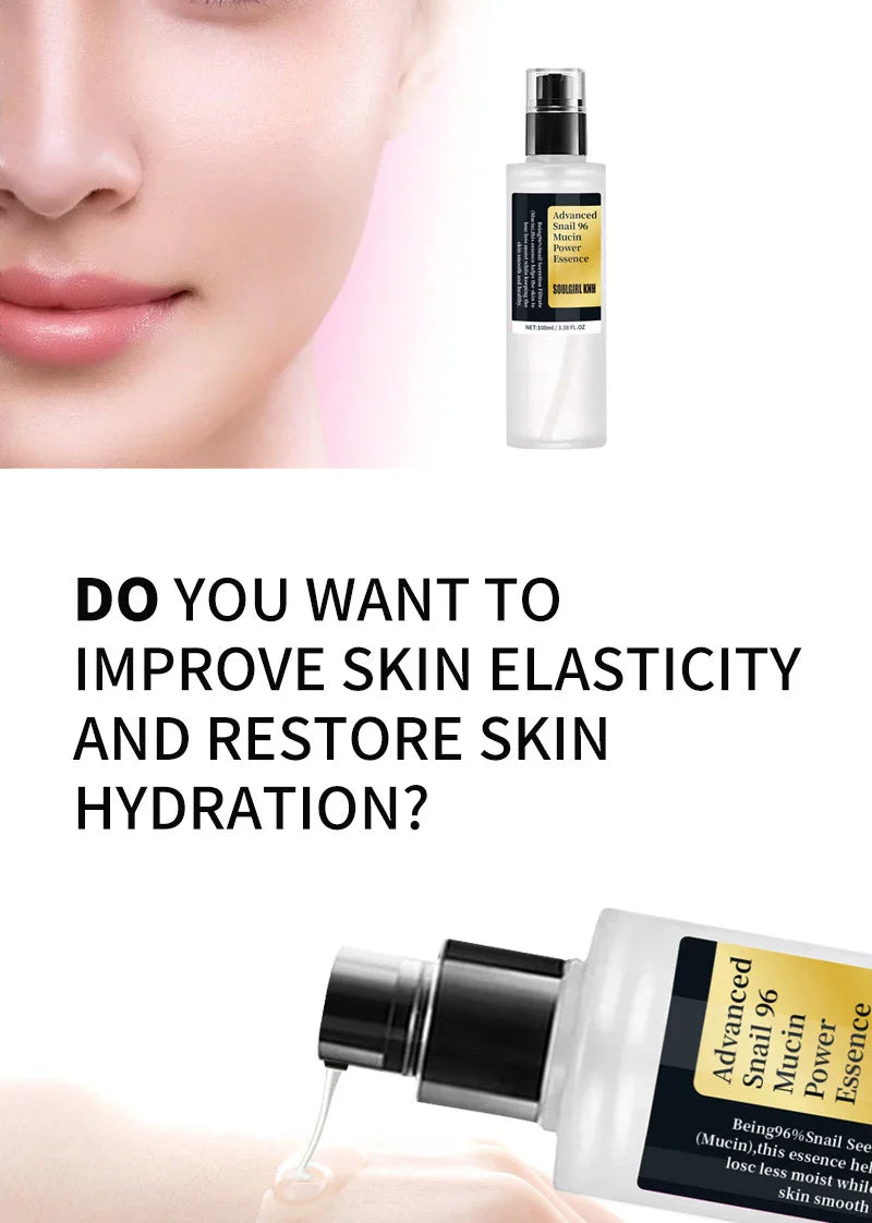 Collagen Snail Mucin 92% Repair Face Cream Repairing Lift Firm Anti-aging Fade Fine Lines Acne Treatment Brightening Skin Care