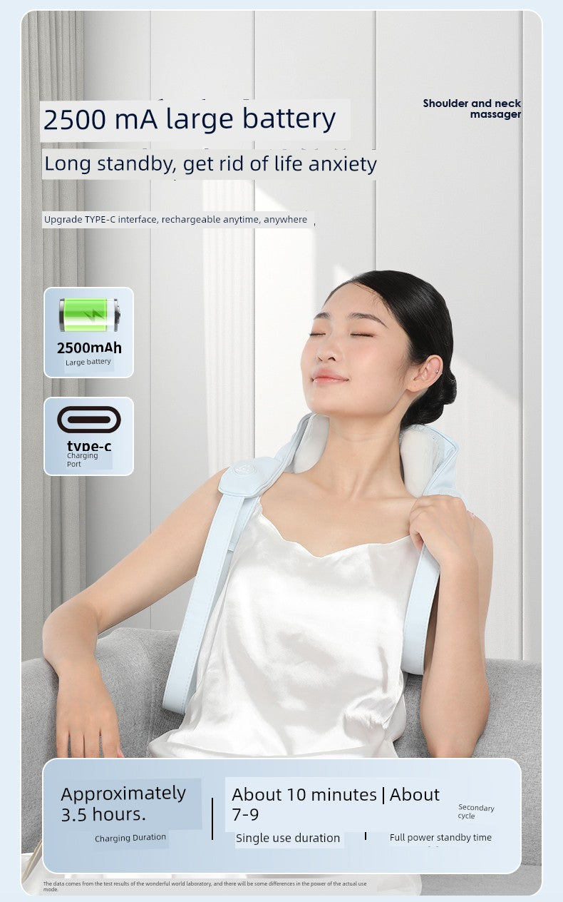 National Supplement minus 15% Miaojie R3mini Shoulder and Neck Massage Instrument Trapezoid Muscle Waist Back Neck Shoulder Neck Massager