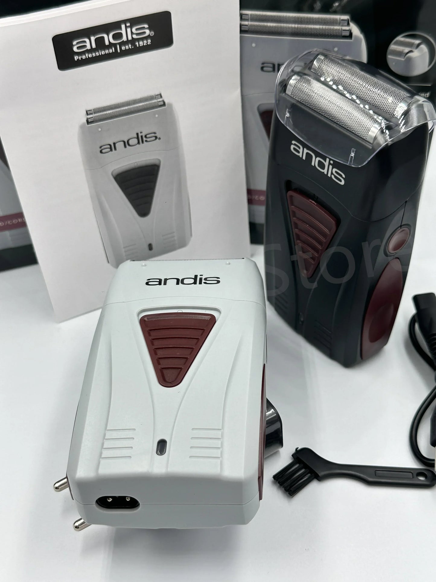 Original Andis 17170 Foil Lithium Titanium Shaver Smooth Shaving Cordless Shaver With Charger  For Men Razor Bald Hair Clipper