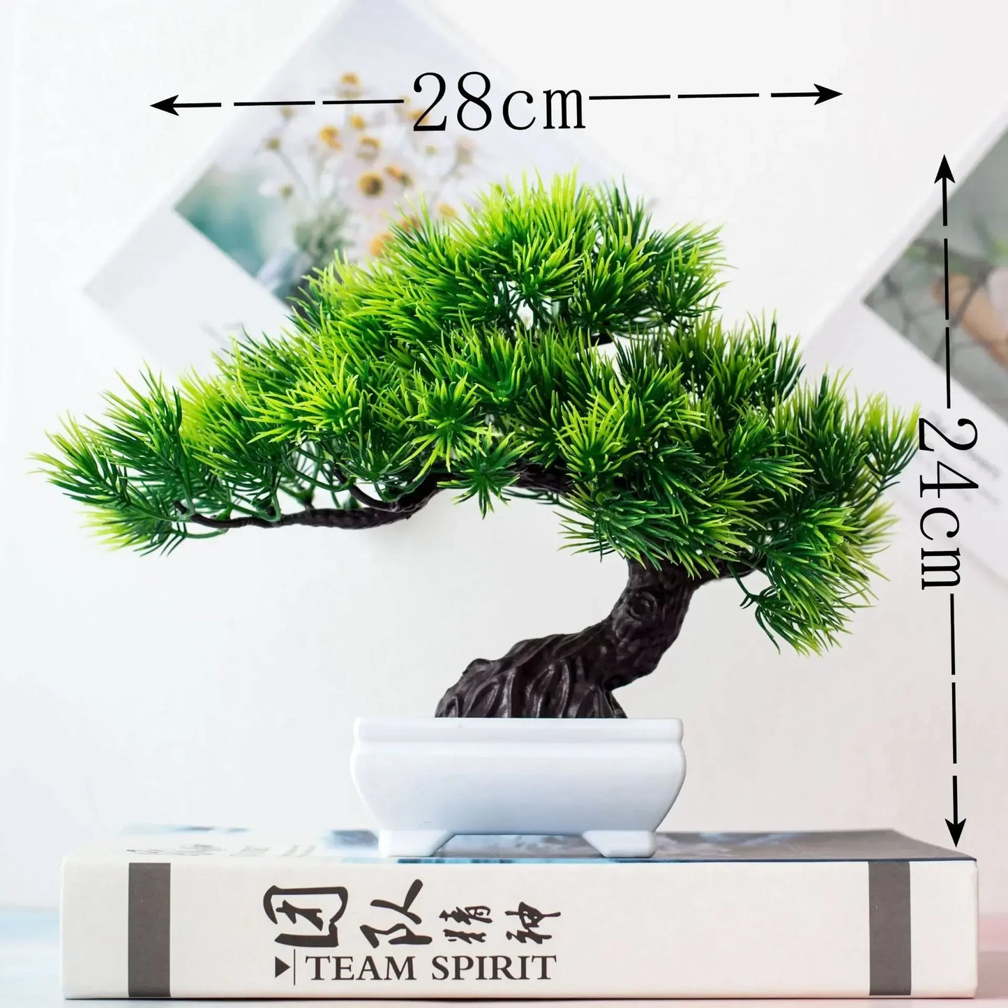 Artificial Bonsai Tree Potted Ornament