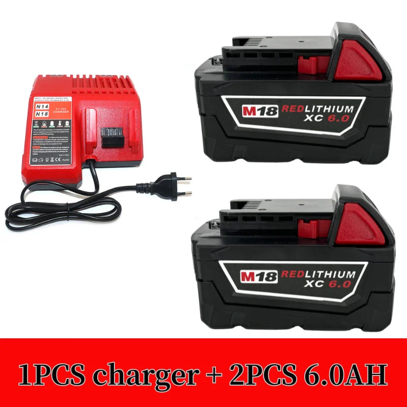 100%For Milwaukee M18 18V 12000mAh 18650 Lithium Replacement Battery For Milwaukee 48-11-1860 48-11-1850 48-11-1840 Tool Battery