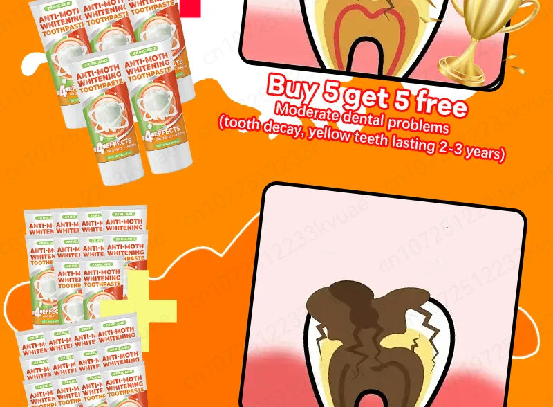 98% repurchase rate, you can have healthy teeth without teeth cleaning, recommended by dentists