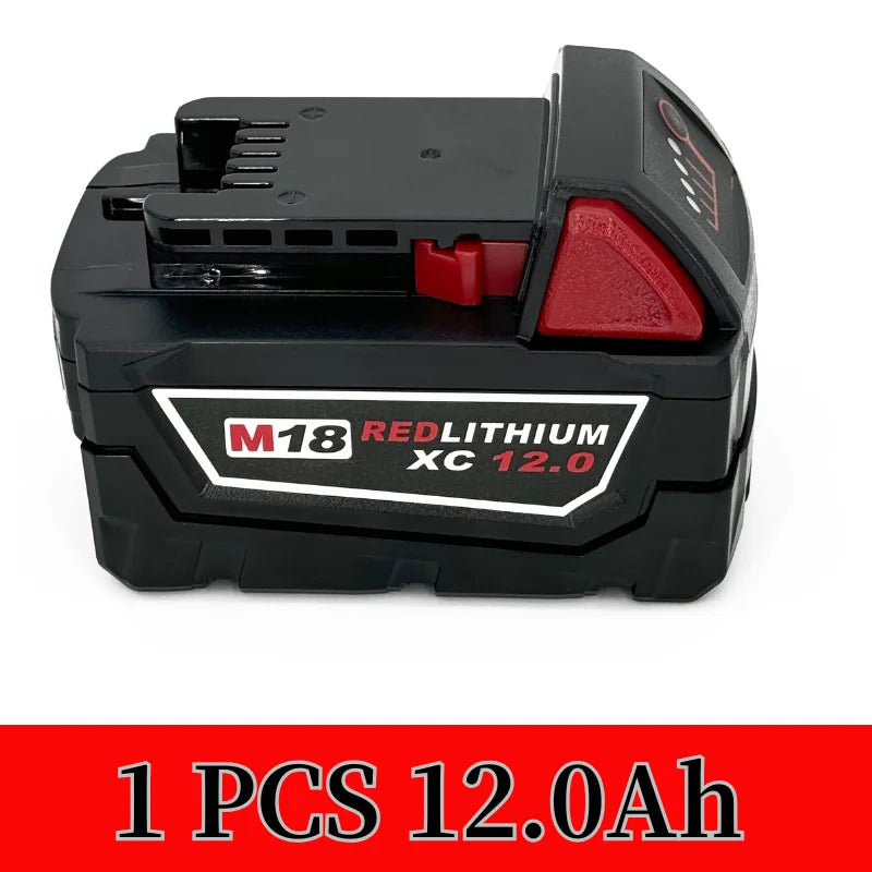 100%For Milwaukee M18 18V 12000mAh 18650 Lithium Replacement Battery For Milwaukee 48-11-1860 48-11-1850 48-11-1840 Tool Battery