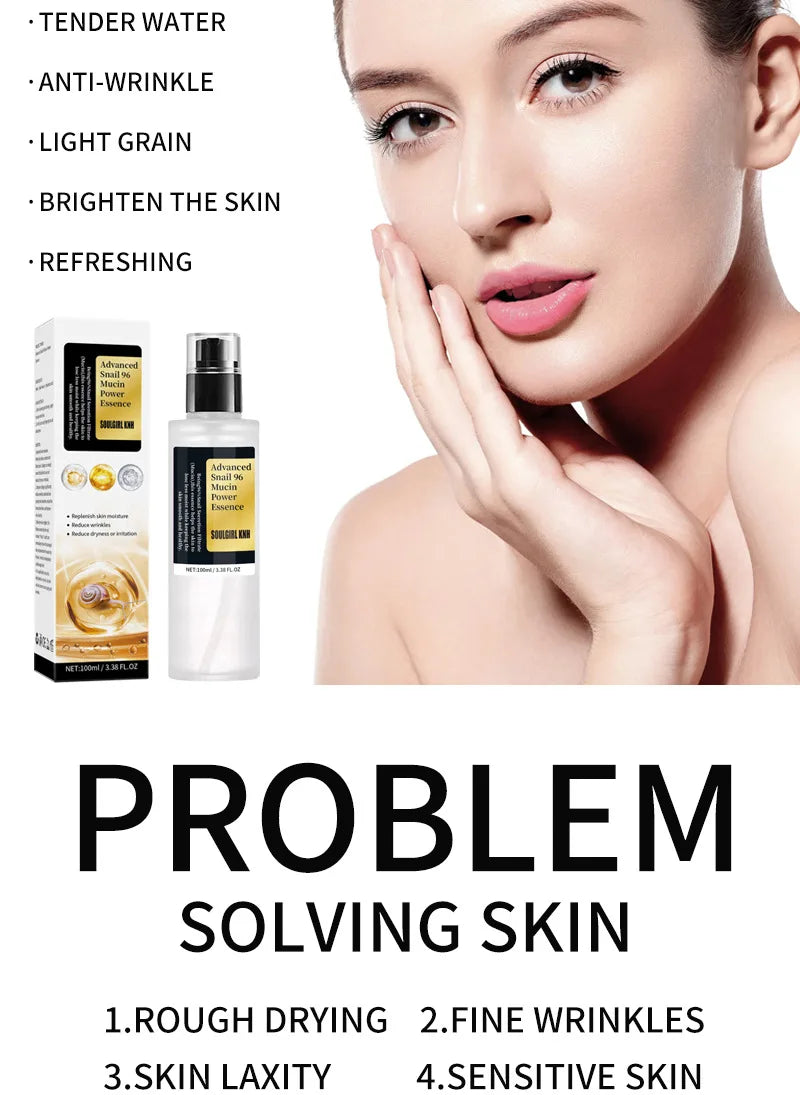 Collagen Snail Mucin 92% Repair Face Cream Repairing Lift Firm Anti-aging Fade Fine Lines Acne Treatment Brightening Skin Care