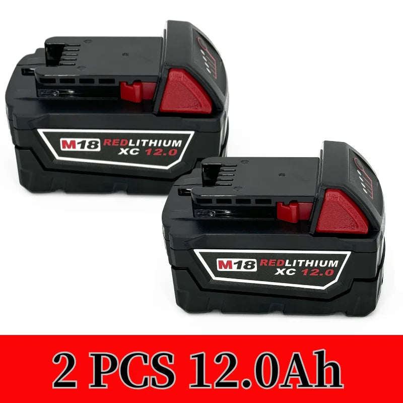 100%For Milwaukee M18 18V 12000mAh 18650 Lithium Replacement Battery For Milwaukee 48-11-1860 48-11-1850 48-11-1840 Tool Battery