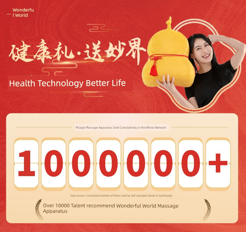 National Supplement minus 15% Miaojie R3mini Shoulder and Neck Massage Instrument Trapezoid Muscle Waist Back Neck Shoulder Neck Massager