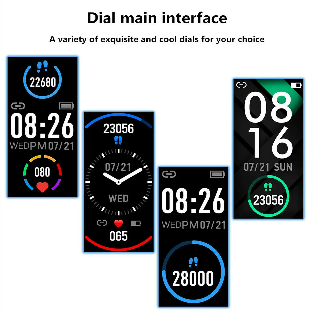 Smartwatch Movement Watch Step Bluetooth Synchronous Phone Information Smartwatch For Men And Women Students