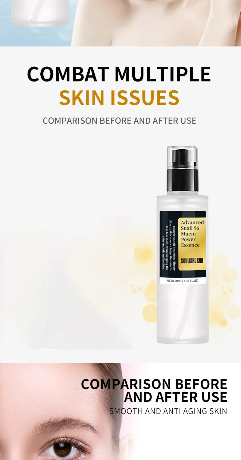 Collagen Snail Mucin 92% Repair Face Cream Repairing Lift Firm Anti-aging Fade Fine Lines Acne Treatment Brightening Skin Care