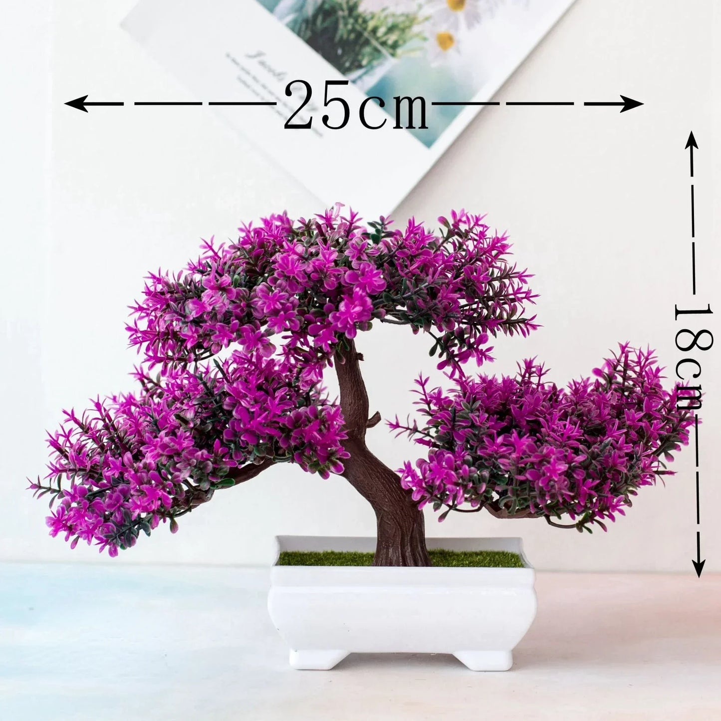 Artificial Bonsai Tree Potted Ornament