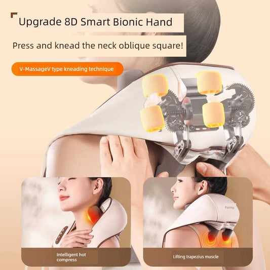 Mini Shoulder and Neck Massage Instrument Trapezoid Muscle Waist Back Neck Waist Back Neck Shoulder Neck Massager Acupuncture Massage