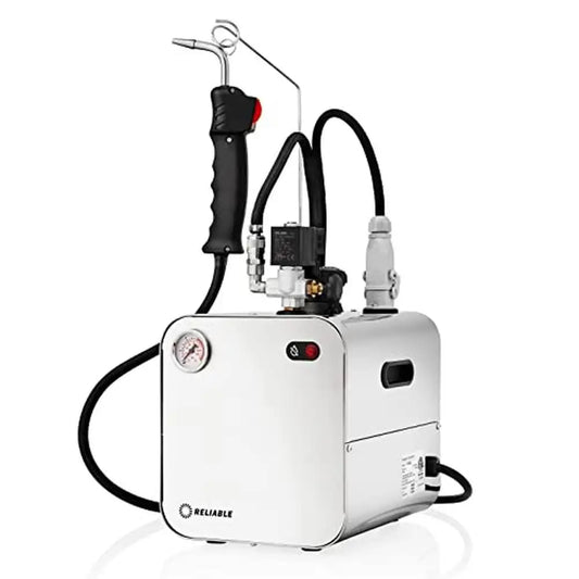 Professional Dental Steam Cleaner 2.2L Stainless Steel Boiler 3.5 Bar Pressure 1000W Heating Element Safety Systems Pressure