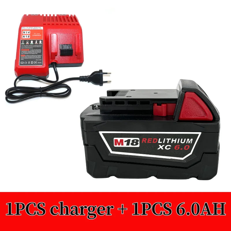 100%For Milwaukee M18 18V 12000mAh 18650 Lithium Replacement Battery For Milwaukee 48-11-1860 48-11-1850 48-11-1840 Tool Battery