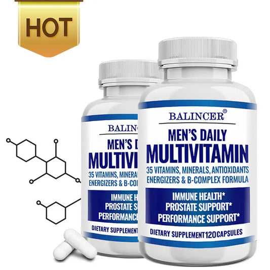 Men's Multivitamin - Eyes, Brain, Skin, Heart, Immune Boost