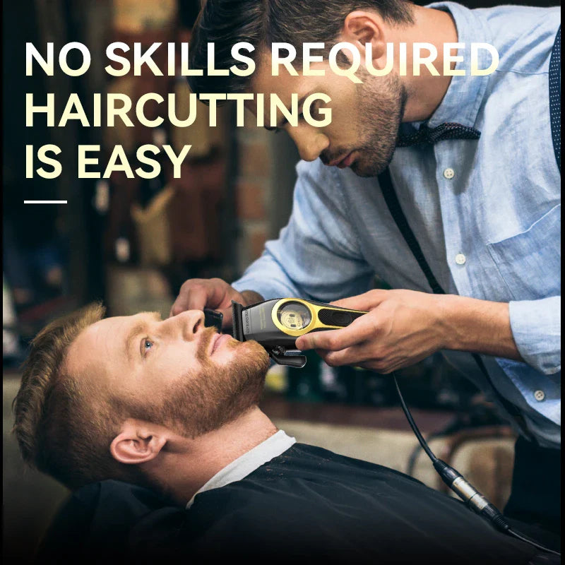 Kemei Professional Hair Clipper Magnetic Levitation Motor 8800 Rpm Charging Base Hair Clipper Men's Hair Clipper KM-2373